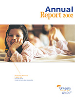 2002 Annual Report cover