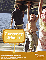 Cover of the summer 2006 Currency Affairs
