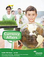 Cover of the fall 2008 Currency Affairs
