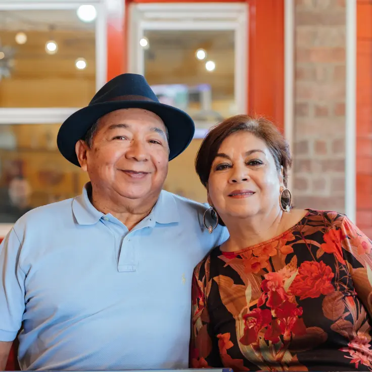 Members Aurelio and Rosa T - owners of Mi Madre’s