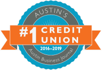 Austin's #1 Credit Union 2016-2019 (Austin Business Journal)